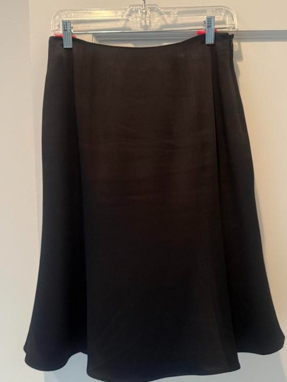 Ann Taylor Women's Black Silk Styled Skirt